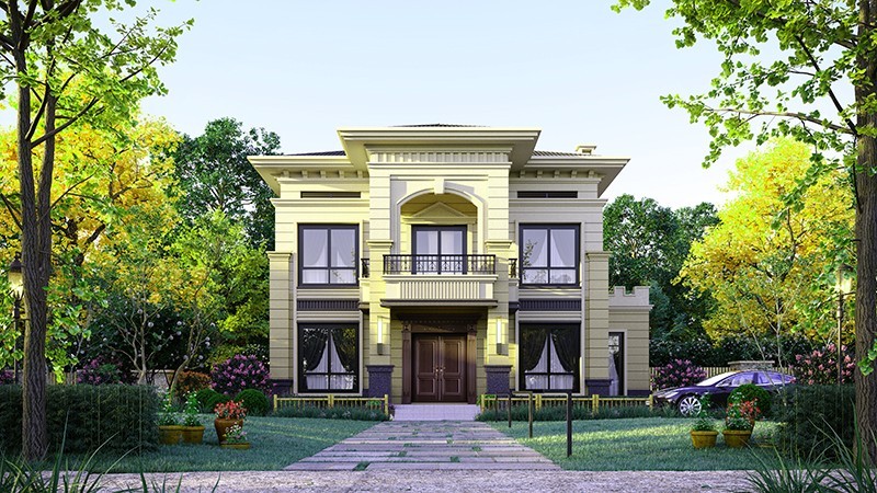 哈尔滨乡村别墅的墙壁通常用什么砖砌?